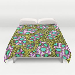 Kristi O'Meara's Radioactive Duvet Cover