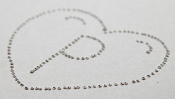 Perforation on paper